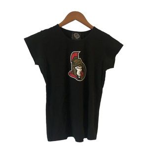 NHL Ottawa Senators T-Shirt - Women’s Size Small or kids size Large